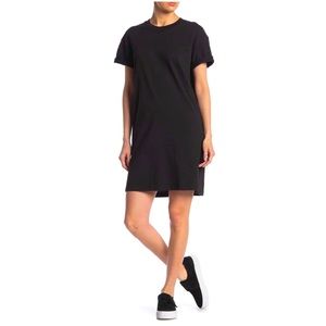 NWOT Madewell T-Shirt Dress, black, size M